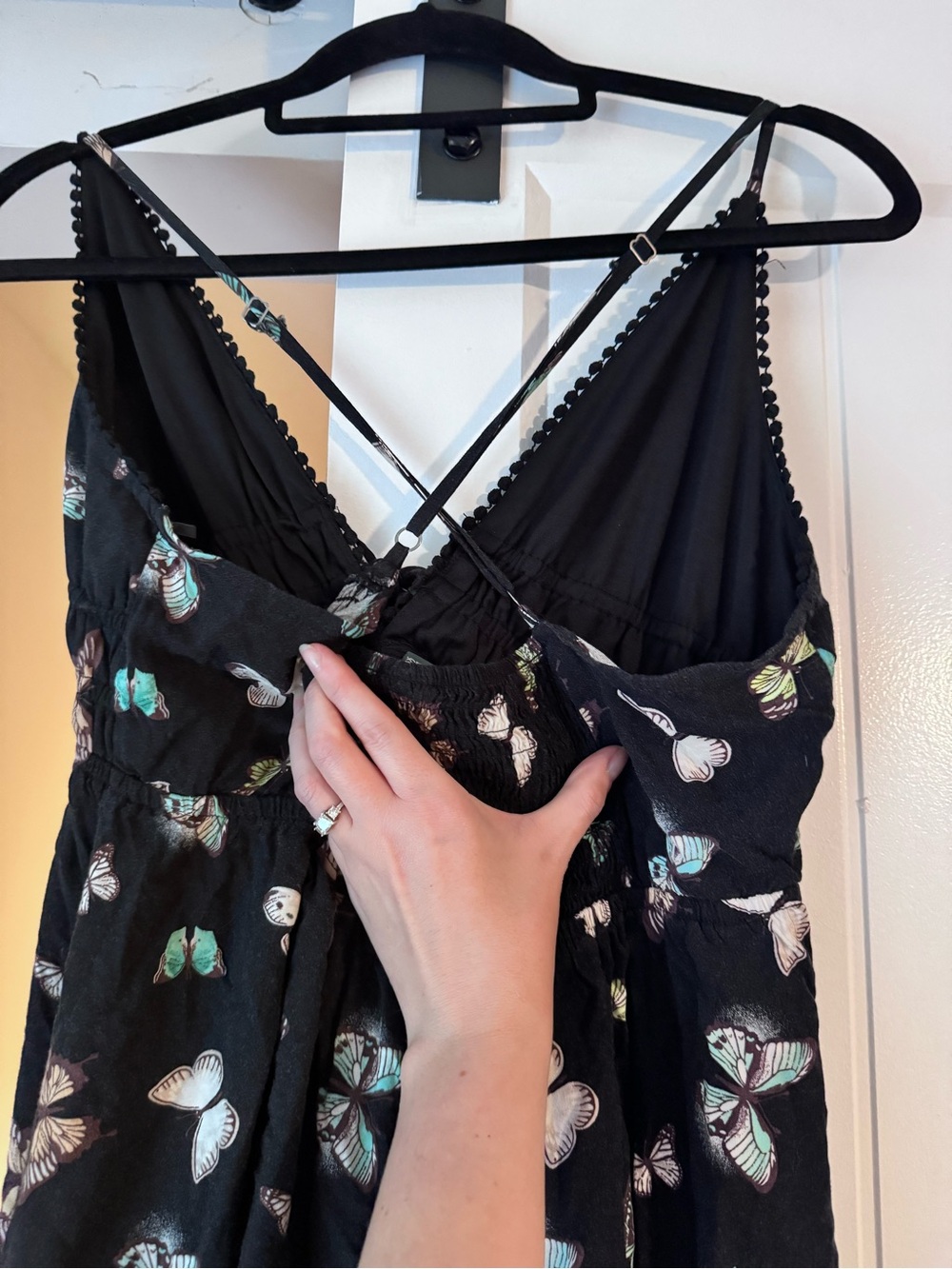 Butterfly Print Dress - Picture 2 of 4